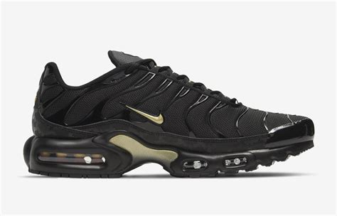 nike tn schwarz gold herren|Nike black metallic gold.